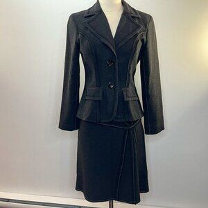 Belezza par Begain Women's Vintage Blazer and Skirt outfit - Size 1/2-3/4